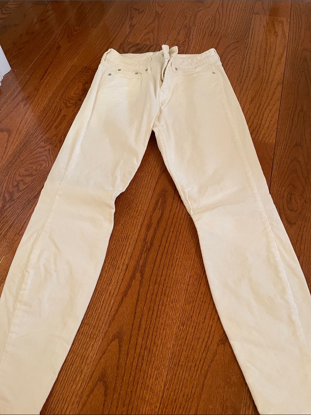 Vineyard Vines Men's Cream Corduroy Pants